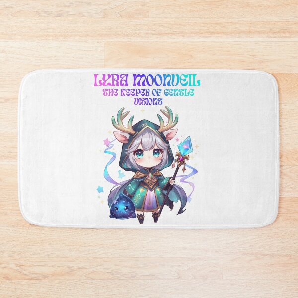 Item preview, Lyra Moonveil – Keeper of Gentle Visions | Dream Witch of Calm and Comfort designed and sold by Monzora.
