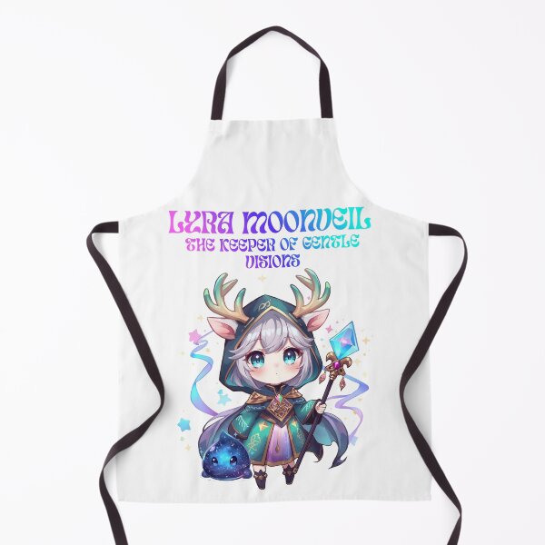 Item preview, Lyra Moonveil – Keeper of Gentle Visions | Dream Witch of Calm and Comfort designed and sold by Monzora.