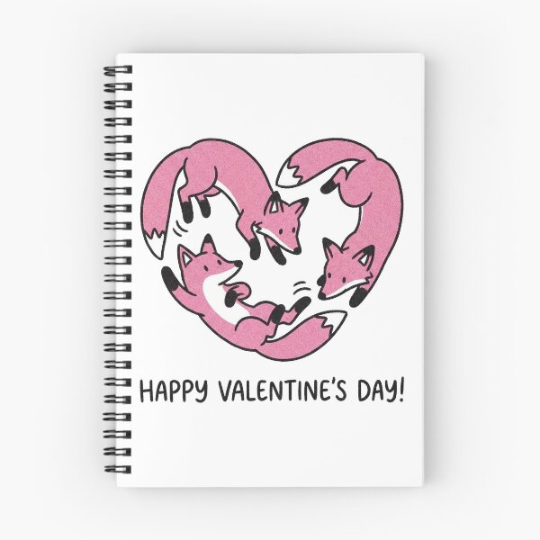 Item preview, Cute Pink Foxes Trio Heart Shape Valentine Illustration designed and sold by zzz888.