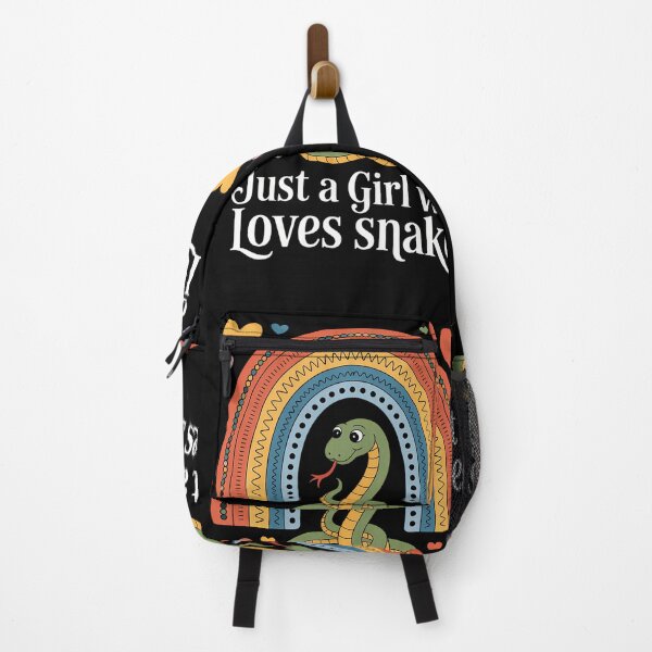 Item preview, Just A Girl Who Loves Snakes Rainbow designed and sold by tiekanamac.