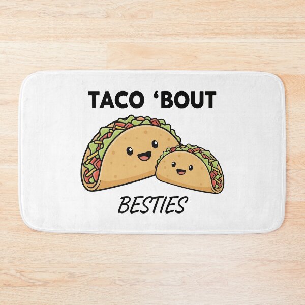 Item preview, Cute Taco Friendship Cartoon designed and sold by graphicnew.