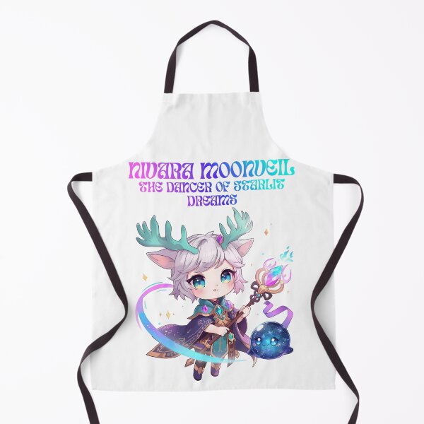 Item preview, Nivara Moonveil – Dancer of Starlit Dreams | Joyful Dream Witch of Light designed and sold by Monzora.