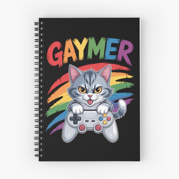 Item preview, LGBT Cat Pride Rainbow Video Game Lovers designed and sold by tiekanamac.