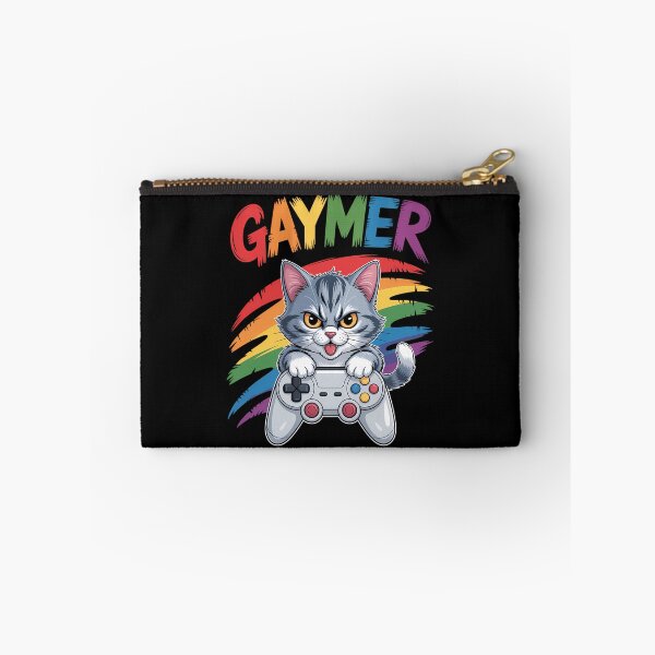 Item preview, LGBT Cat Pride Rainbow Video Game Lovers designed and sold by tiekanamac.