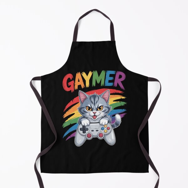 Item preview, LGBT Cat Pride Rainbow Video Game Lovers designed and sold by tiekanamac.