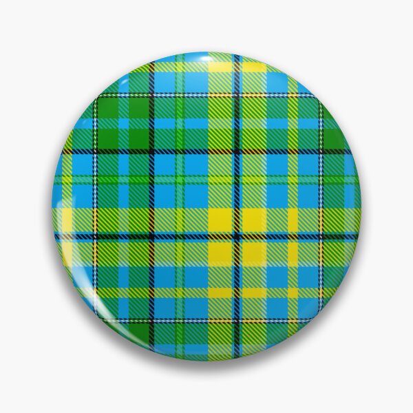Item preview, Yellow and Green Tartan Plaid On Blue Background  designed and sold by PatternTitan.