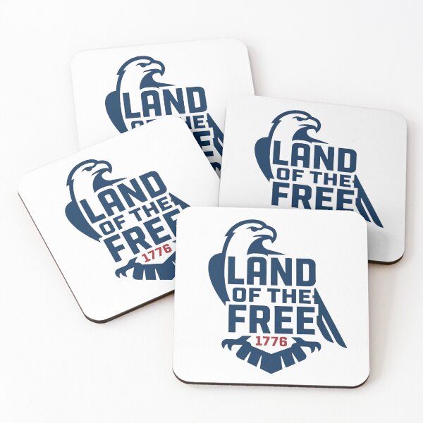 Item preview, Land of the Free 1776 – Bold Eagle Silhouette Vector Design designed and sold by devilfronty.