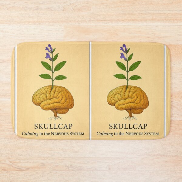 Item preview, Skullcap Calm: Quiet the Mind designed and sold by LuxuryApparels.