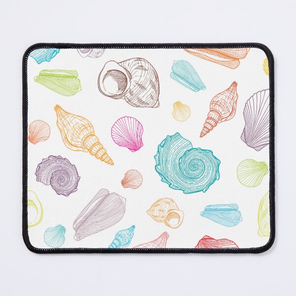 Item preview, Colorful Seashells Beach Ocean Marine Sea designed and sold by MGdezigns.