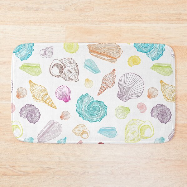 Item preview, Colorful Seashells Beach Ocean Marine Sea designed and sold by MGdezigns.