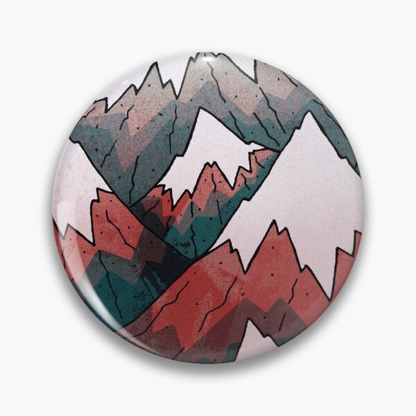 Item preview, The grey red peaks designed and sold by Swadeillustrations.