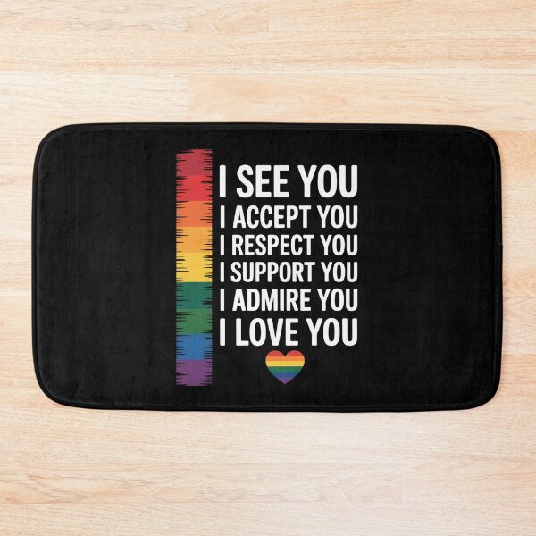 Item preview, LGBTQ Gay Rainbow Pride Flag Lovers designed and sold by tiekanamac.