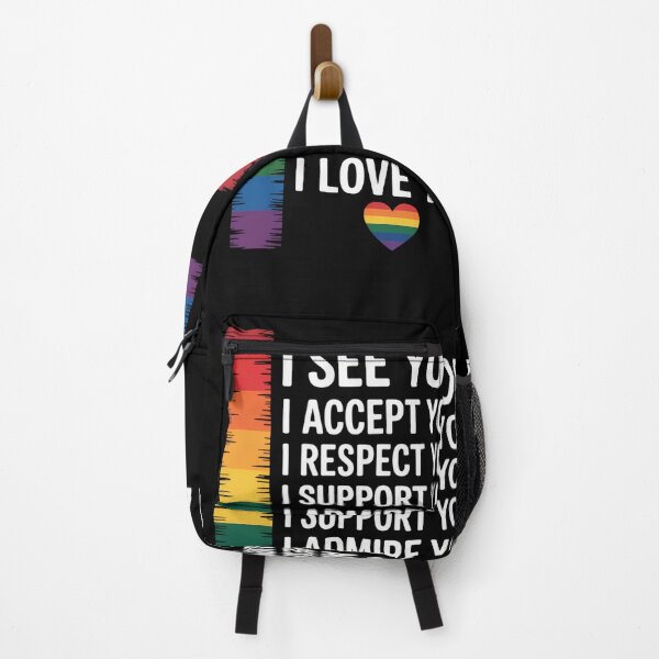 Item preview, LGBTQ Gay Rainbow Pride Flag Lovers designed and sold by tiekanamac.