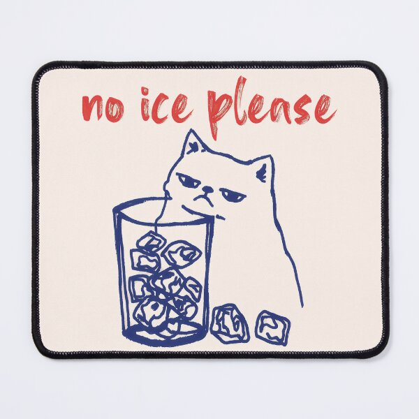Item preview, No Ice Please Cat Shirt – Pro Immigrant Humor Tee, Social Justice Graphic T-Shirt designed and sold by maitivi.