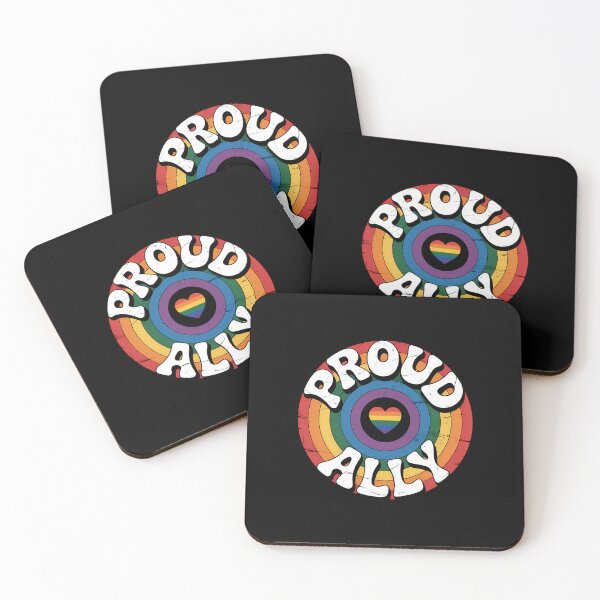 Item preview, LGBTQ Proud Ally Lesbian Gay Pride LGBT Rainbow Flag designed and sold by tiekanamac.