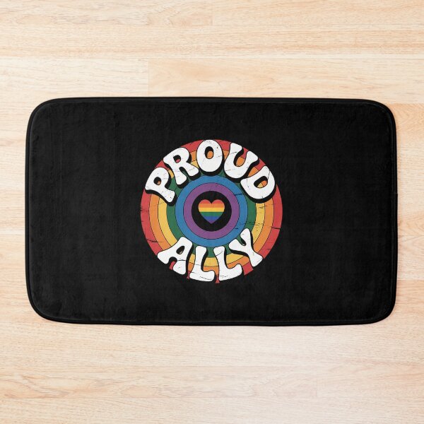 Item preview, LGBTQ Proud Ally Lesbian Gay Pride LGBT Rainbow Flag designed and sold by tiekanamac.