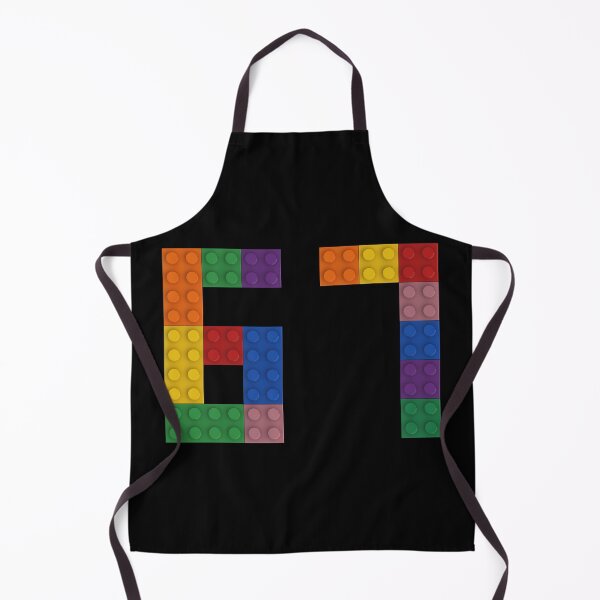 Item preview, 67 numbering made of bricks brainrot designed and sold by Brickification.