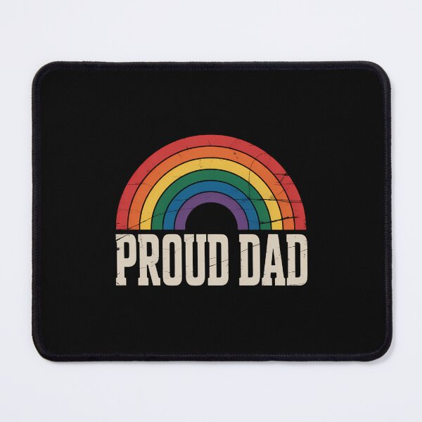 Item preview, LGBTQ Proud Dad Gay Pride LGBT Ally Rainbow Father_s Day designed and sold by tiekanamac.