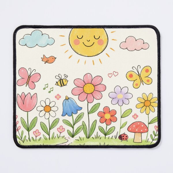 Item preview, Whimsical Imperfect Garden designed and sold by akkhakan.