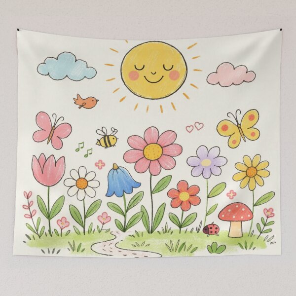 Item preview, Whimsical Imperfect Garden designed and sold by akkhakan.