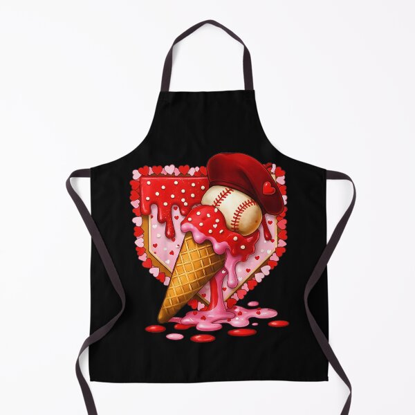 Item preview, Baseball Heart Valentine Baseball Ice Cream Drip Boys Girls designed and sold by MatherFisher.