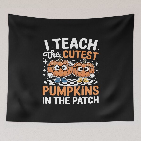 Item preview, Cute I Teach The Cutest Pumpkins In The Patch Funny school designed and sold by Rackaam.