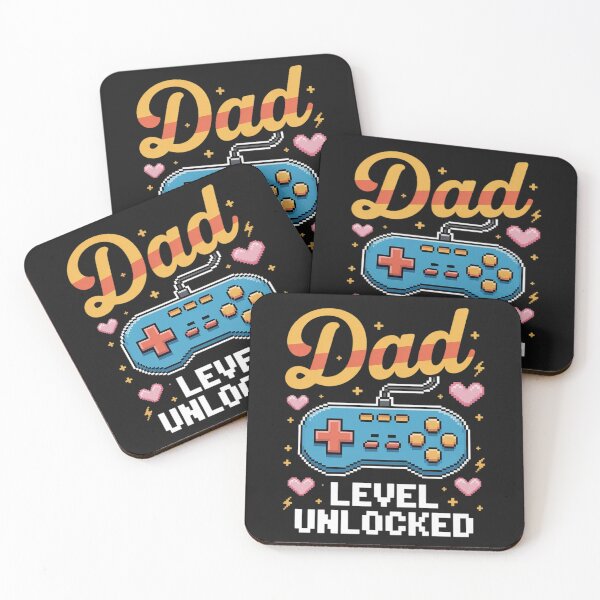 Item preview, Dad Level Unlocked Funny Gamer designed and sold by Rackaam.