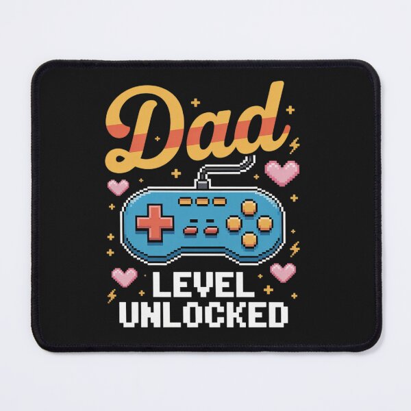Item preview, Dad Level Unlocked Funny Gamer designed and sold by Rackaam.
