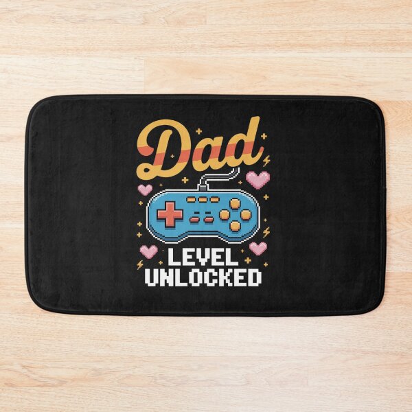 Item preview, Dad Level Unlocked Funny Gamer designed and sold by Rackaam.