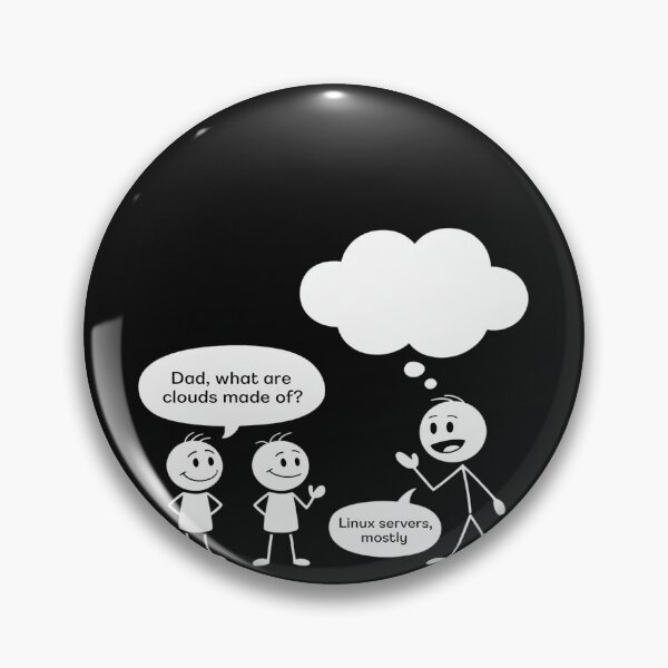 Item preview, Dad What Are Clouds Made Of Linux Servers IT Programmer designed and sold by Rackaam.