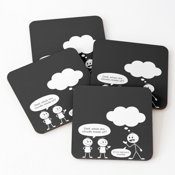 Item preview, Dad What Are Clouds Made Of Linux Servers IT Programmer designed and sold by Rackaam.