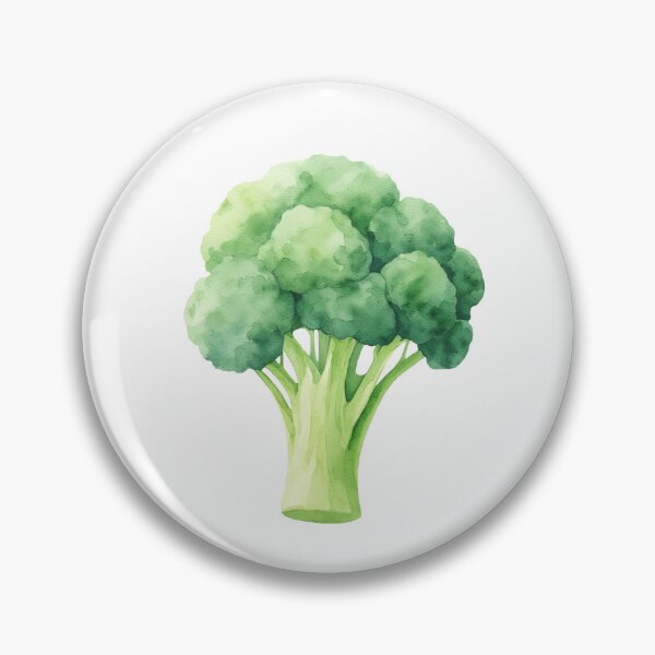 Item preview, Soft Watercolor Broccoli Sticker designed and sold by GentleDayStudio.