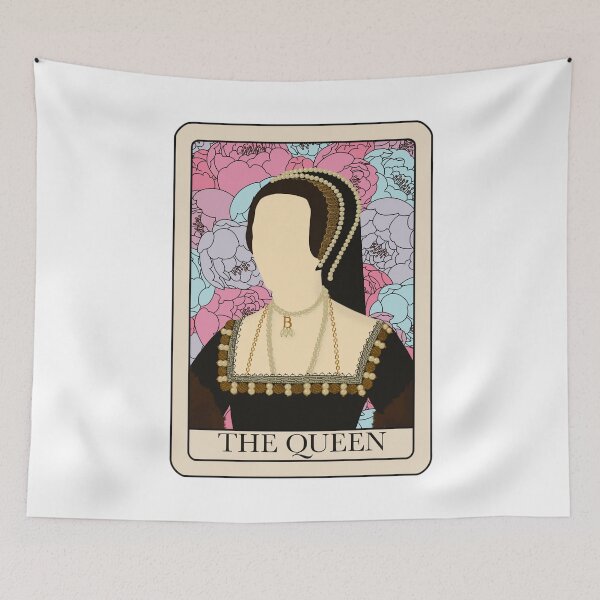 Item preview, Queen Tudor Anne Boleyn Tarot Card designed and sold by FreeOrca.