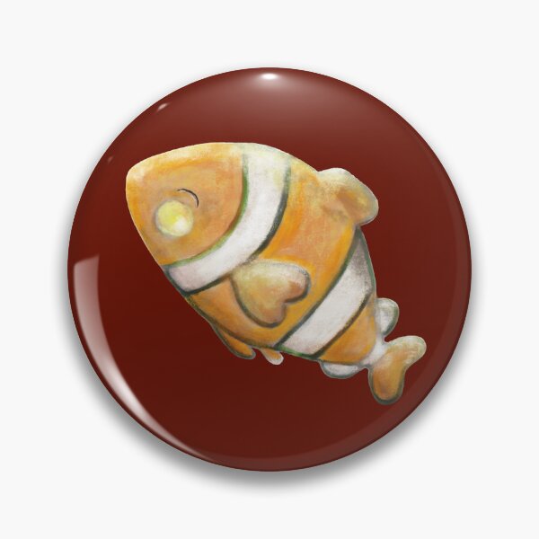 Item preview, Wee Clownfish - Cute Watercolor designed and sold by LittleCloudShop.