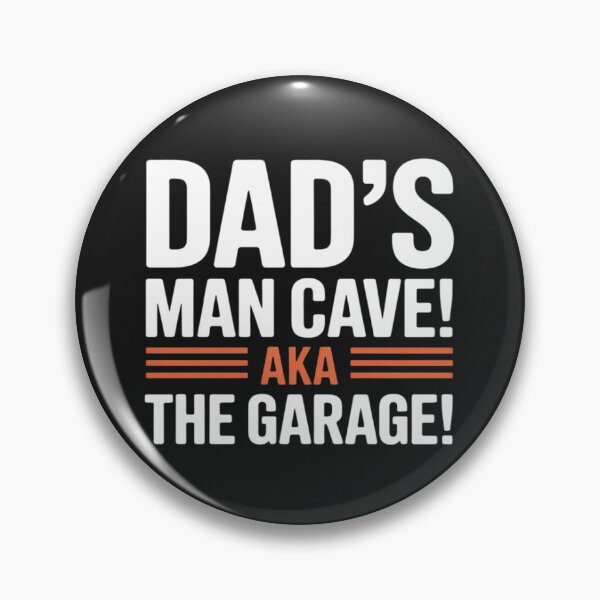 Item preview, 'Dad's Man Cave' phrase designed and sold by Rackaam.