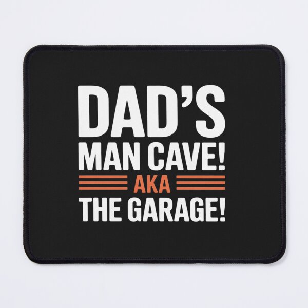 Item preview, 'Dad's Man Cave' phrase designed and sold by Rackaam.