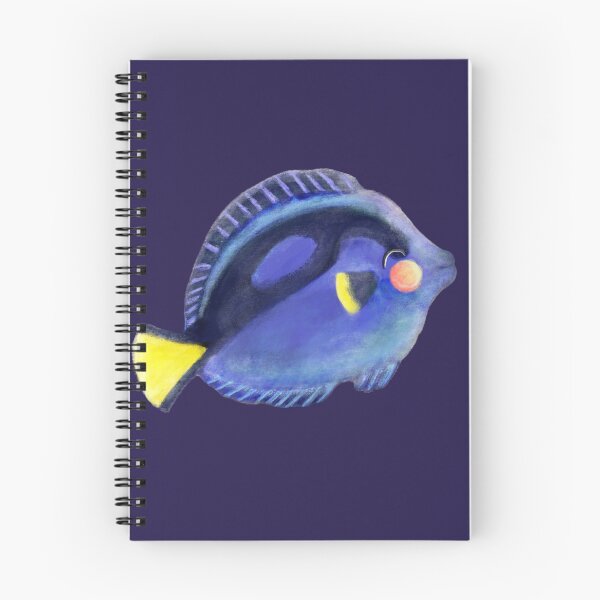 Item preview, Wee Surgeonfish - Cute Watercolor designed and sold by LittleCloudShop.