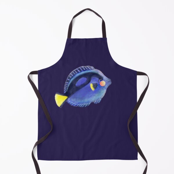 Item preview, Wee Surgeonfish - Cute Watercolor designed and sold by LittleCloudShop.