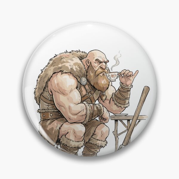 Item preview, DnD Classes: Barbarian's Tiny Teacu designed and sold by bapupa.