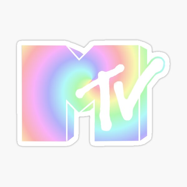 Logotipo de MTV Pegatina