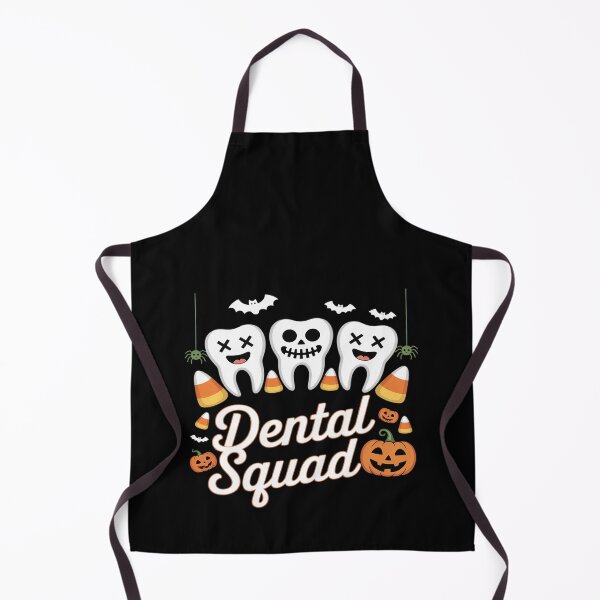Item preview, Dental Squad Dentist Halloween Costume spooky Pumpkin Teeth designed and sold by Rackaam.