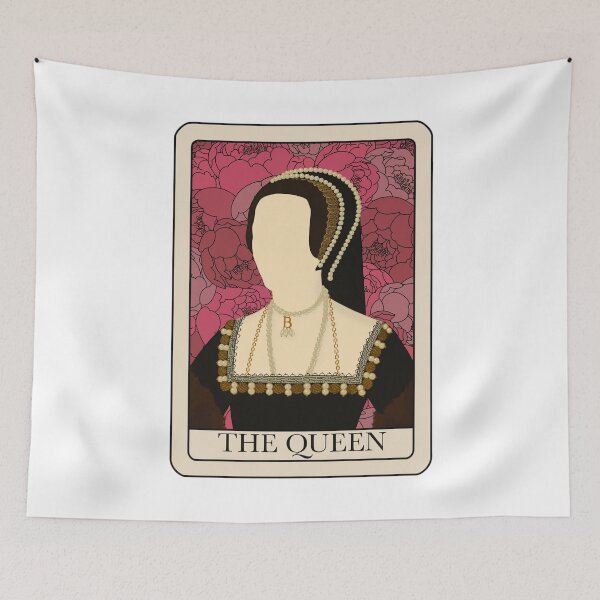 Item preview, Queen Tudor Anne Boleyn Tarot Card designed and sold by FreeOrca.