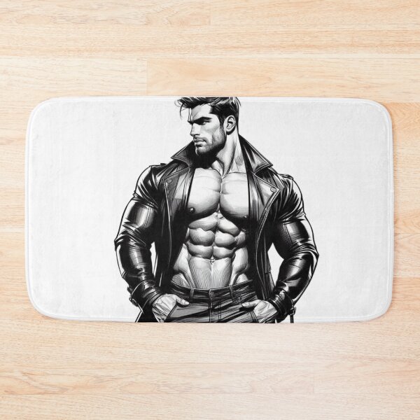 Item preview, Los Angeles Gay Leather Swagger Graphic Design designed and sold by ItsAKinkThing.