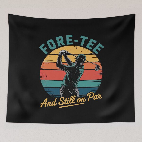 Item preview, Golf 40th Birthday Fore-tee and Still on Par designed and sold by joyouartArt.