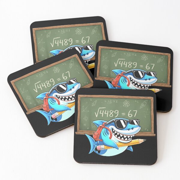 Item preview, Cool Math Shark with Chalkboard designed and sold by LashondaGreen89.