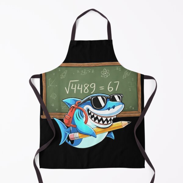 Item preview, Cool Math Shark with Chalkboard designed and sold by LashondaGreen89.