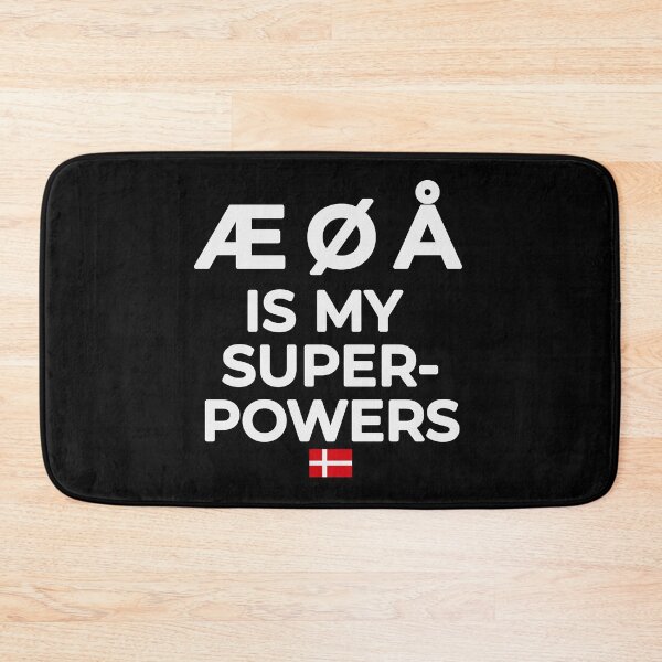 Item preview, Æ Ø Å Danish Language Humor Statement designed and sold by Place-Heritages.