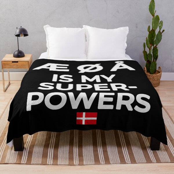 Item preview, Æ Ø Å Danish Language Humor Statement designed and sold by Place-Heritages.