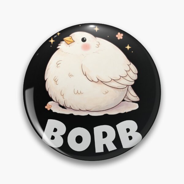Item preview, Cute Borb Bird – Chonky Meme Bird Design designed and sold by Maryna_Reine.