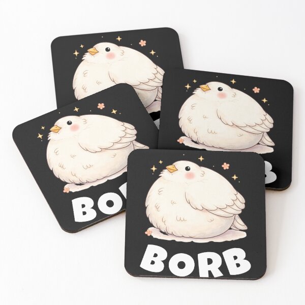 Item preview, Cute Borb Bird – Chonky Meme Bird Design designed and sold by Maryna_Reine.